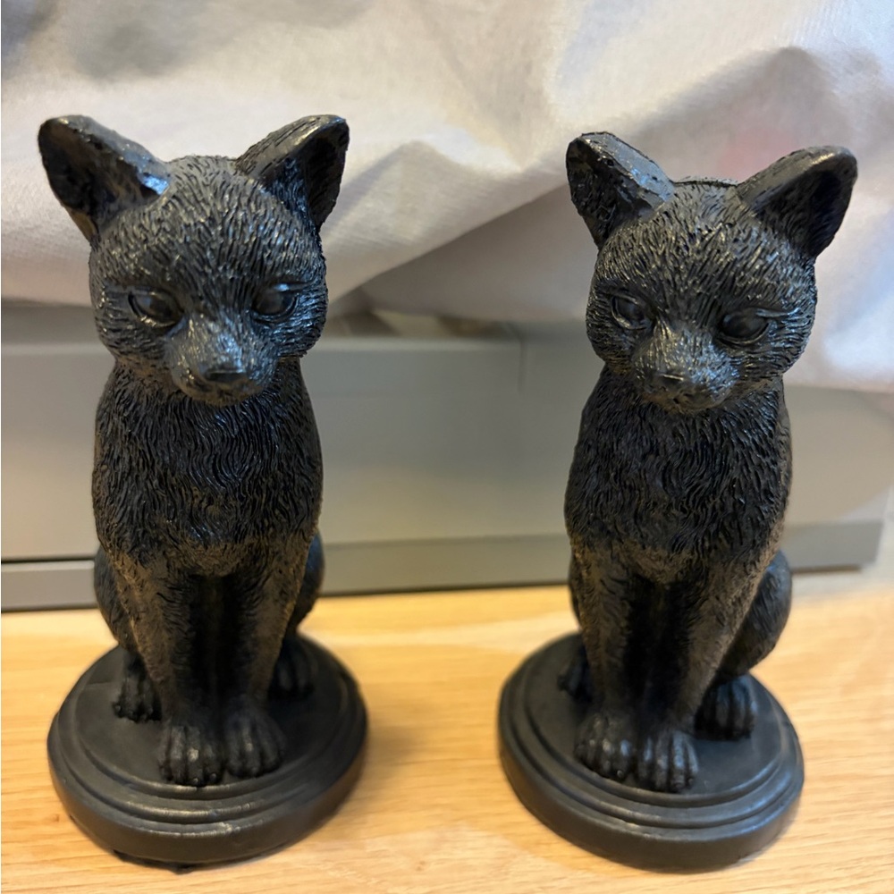 Ashland Black Cat Candelholders
